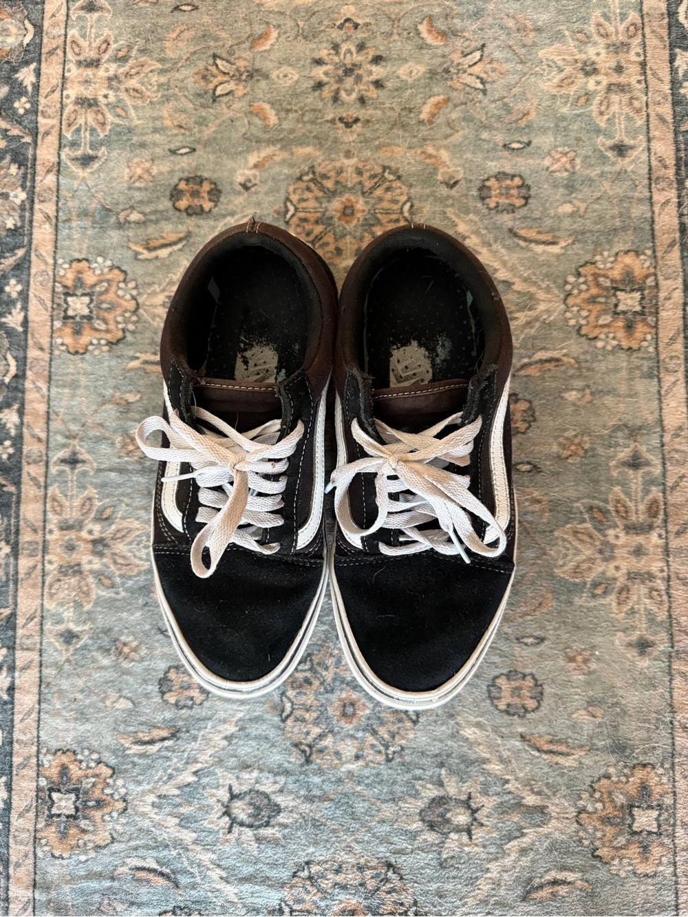 Vans Black and White Old Skool Sneakers